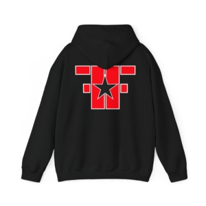 Frontline Feet "Double F" Hooded Sweatshirt - Red